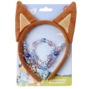 Bluey Bingo jewelry and headband set