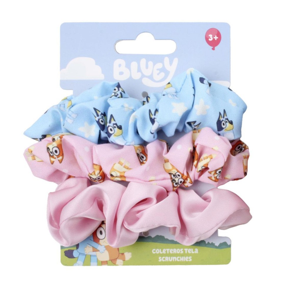 Bluey Fun set of 3 hair ties