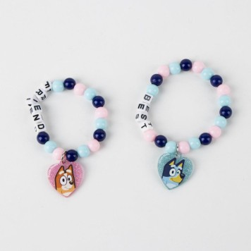 Bluey Happy 8-piece hair accessory and jewelry set