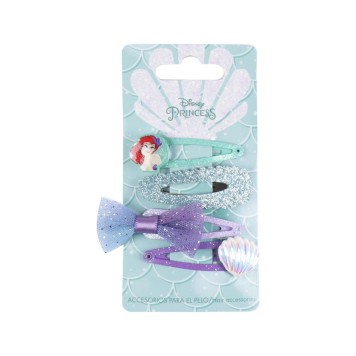 Disney Princess hair clip set, 4-piece