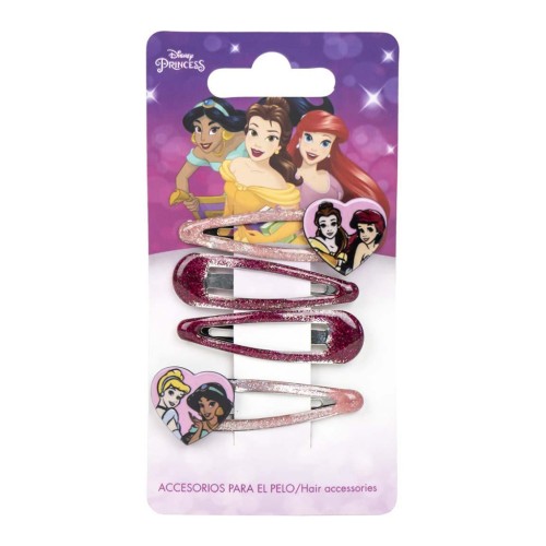 Disney Princess Besties hair clip set of 4 pieces