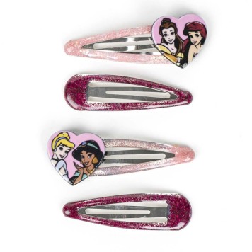 Disney Princess Besties hair clip set of 4 pieces