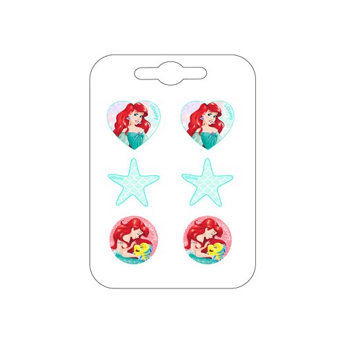 Disney Princess Ariel earring set 3 pairs