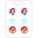 Disney Princess Ariel earring set 3 pairs