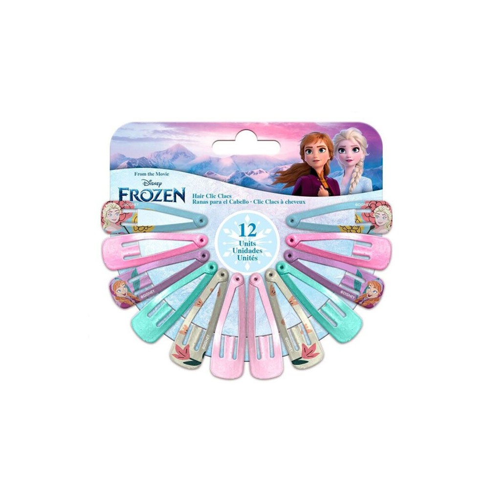 Disney Frozen Enchanted Hair Clip Set 12 pcs