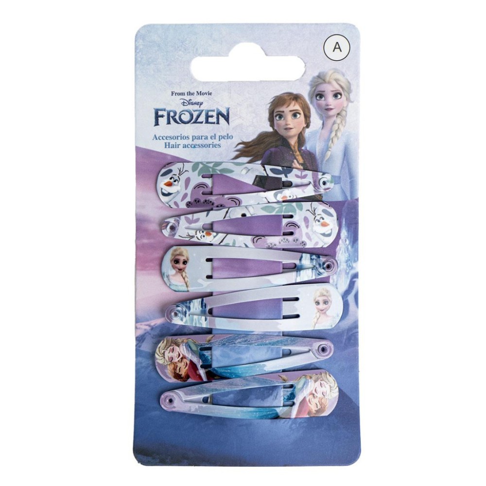 Disney Frozen Snowflakes 6-piece hair clip set