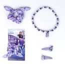 Disney Frozen Sparkle necklace and hair accessory set