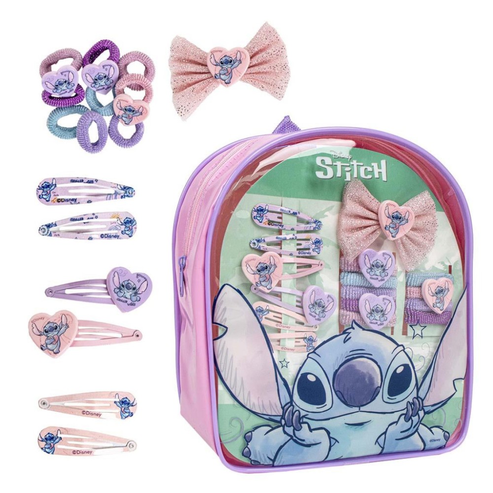 Disney Lilo and Stitch Alien Love hair accessory set in bag