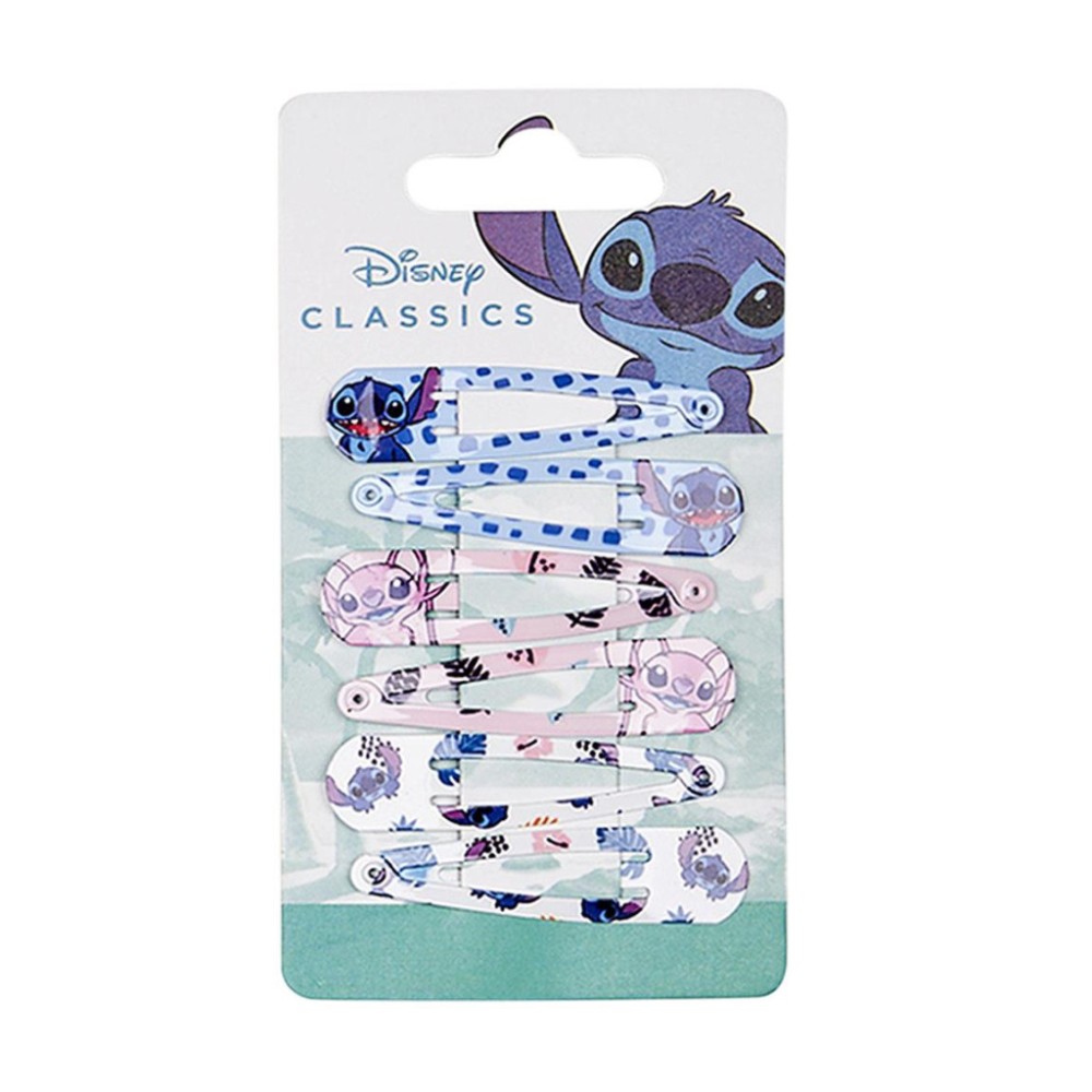 Disney Lilo and Stitch Aliens 6-piece hair clip set