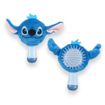 Disney Lilo and Stitch Blue mini plush hairbrush 13 cm