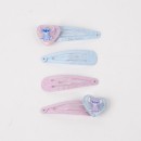 Disney Lilo and Stitch Cute Alien hairclip and hair tie set, 8 pieces