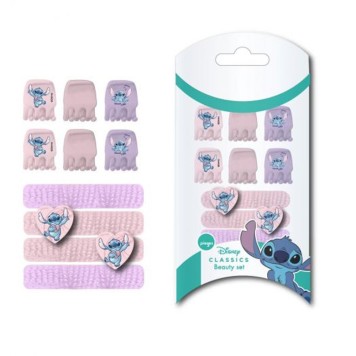 Disney Lilo and Stitch Cute Alien hair clip and hair tie set in a box