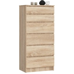 KOMODA K60 6SZ CLP DĄB SONOMA