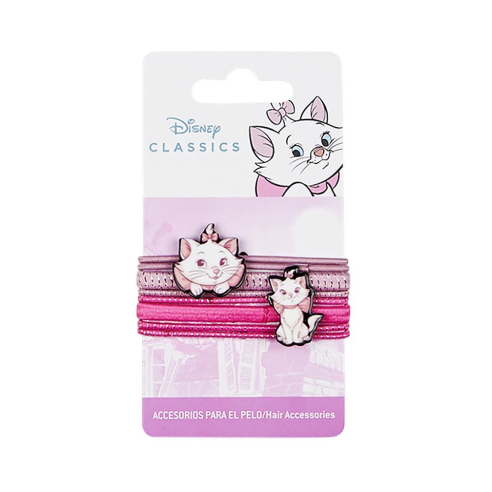 Disney Marie Pink hair tie set 4 pcs