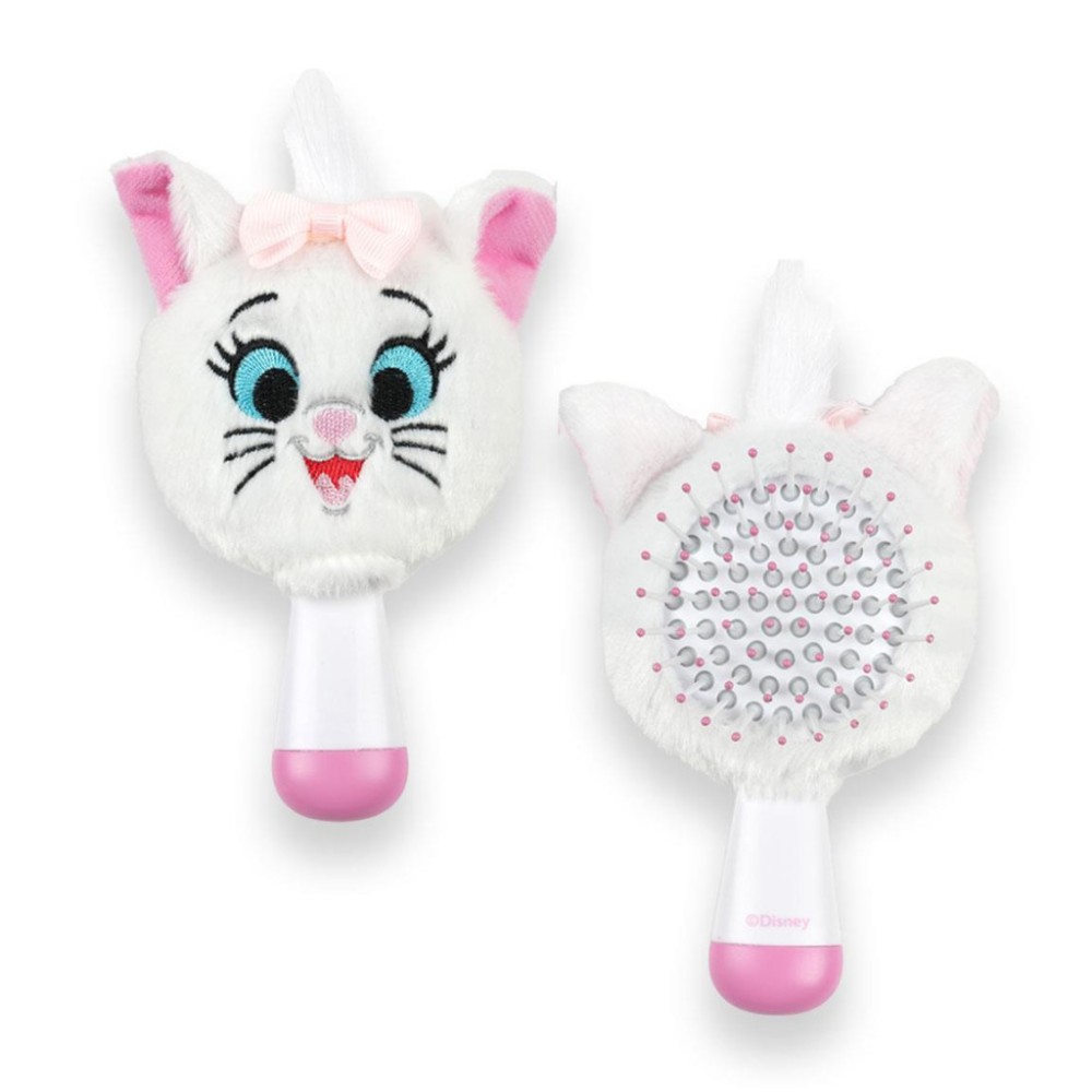 Disney Marie Smile mini plush hairbrush 13 cm