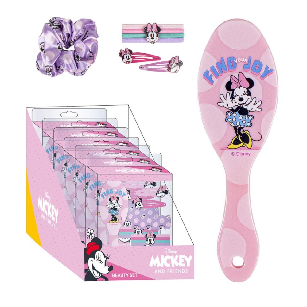 Disney Minnie Find Your Joy hair accessory set