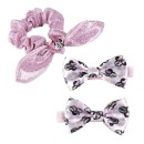 Disney Minnie  3-piece hair elastic and clip set