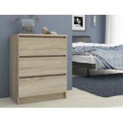 KOMODA K60 3SZ CLP DĄB SONOMA