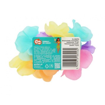 Party Hawaiian Pastel Colorful Bracelet Set 2 pcs