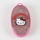 Hello Kitty Pink glitter hairbrush 13 cm