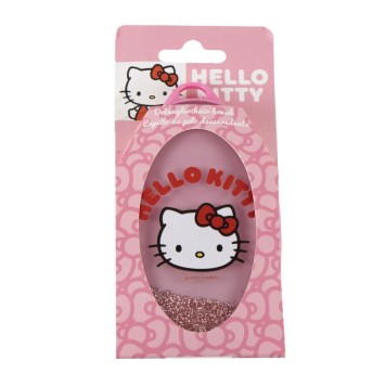 Hello Kitty Pink glitter hairbrush 13 cm