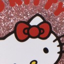 Hello Kitty Pink glitter hairbrush 13 cm