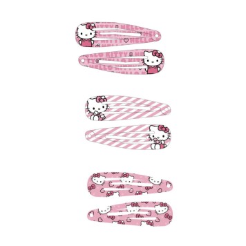Hello Kitty Sweet 6-piece hair clip set