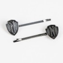 Wednesday Nevermore hair clip set 4 pieces