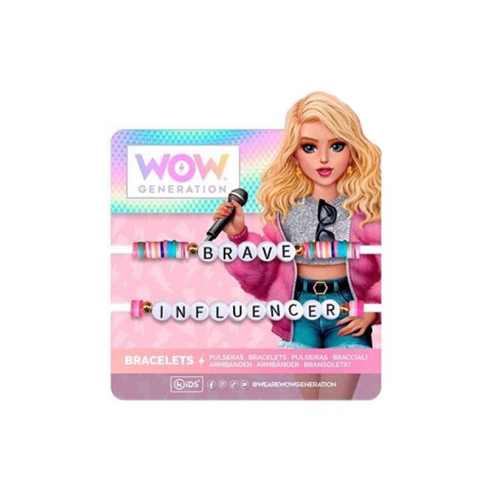 WOW Generation Brave, Influencer bracelet set, 2 pieces