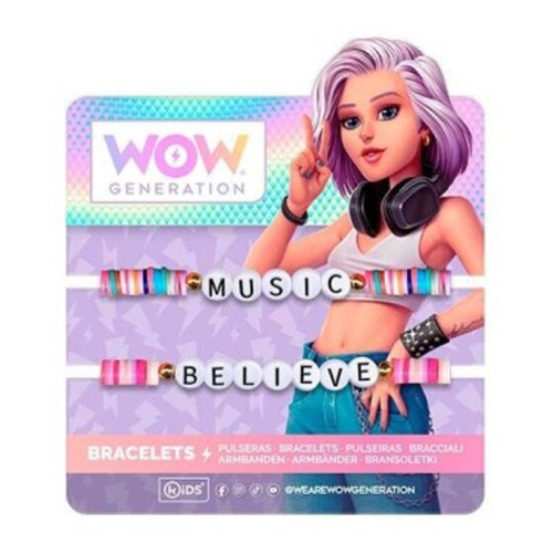 WOW Generation Music, Believe bracelet set 2 pcs