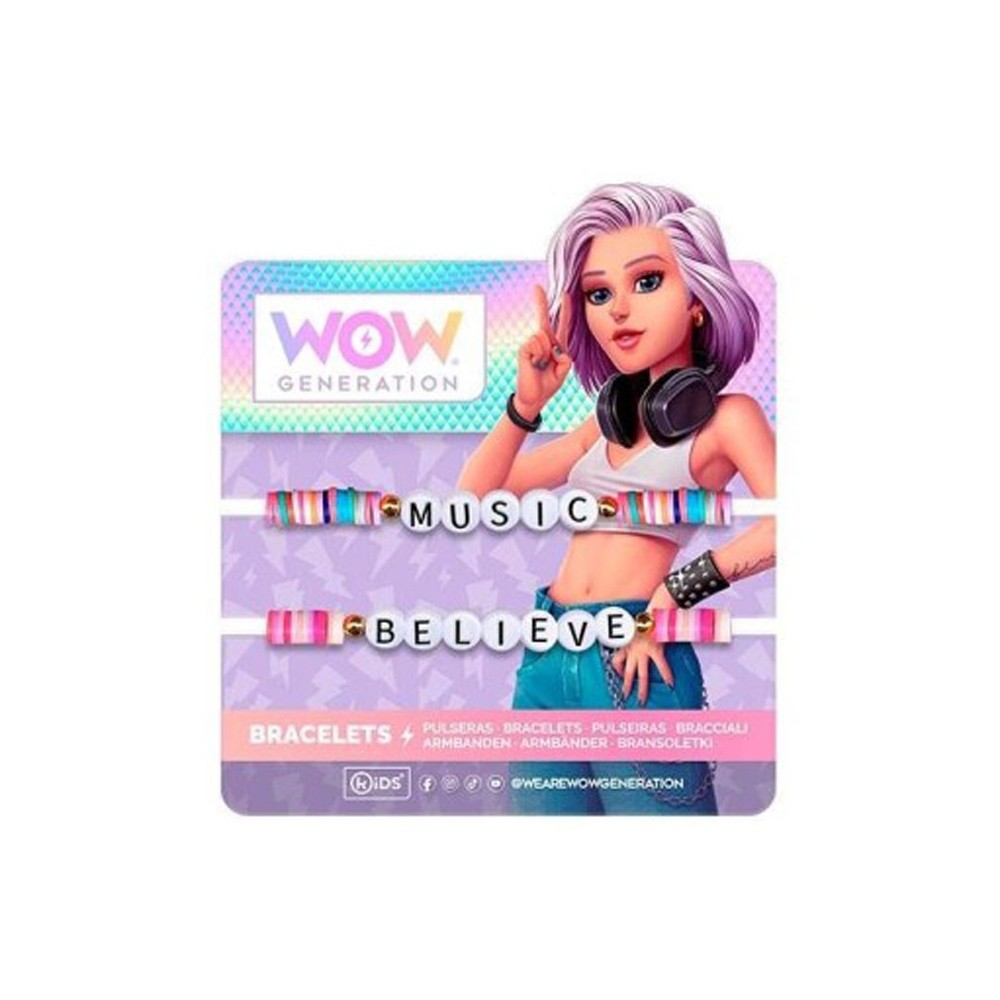 WOW Generation Music, Believe bracelet set 2 pcs