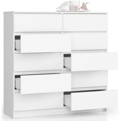 KOMODA K120 10SZ CLP BIAŁY