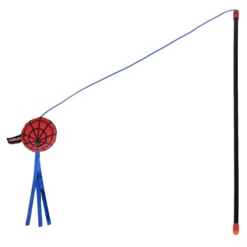 Spiderman Mini Hero cat wand, cat toy