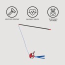 Spiderman Mini Hero cat wand, cat toy