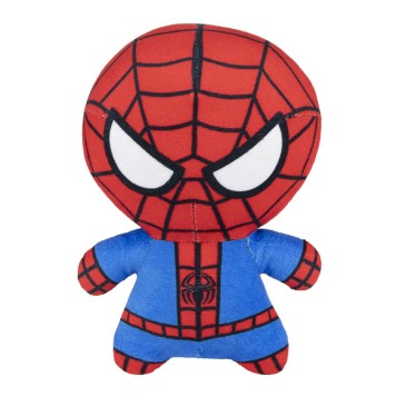 Spiderman Mini Hero squeaky plush dog toy
