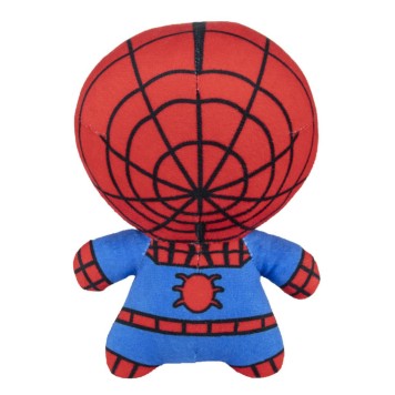 Spiderman Mini Hero squeaky plush dog toy