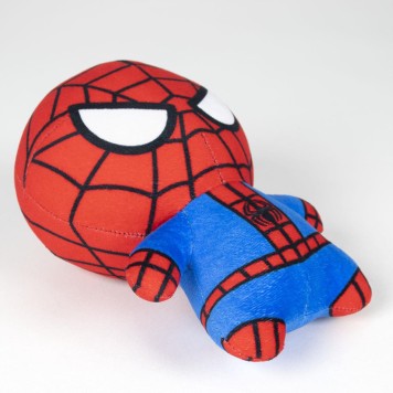 Spiderman Mini Hero squeaky plush dog toy