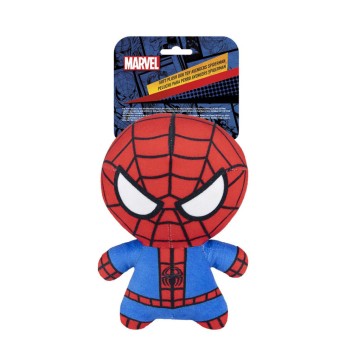 Spiderman Mini Hero squeaky plush dog toy