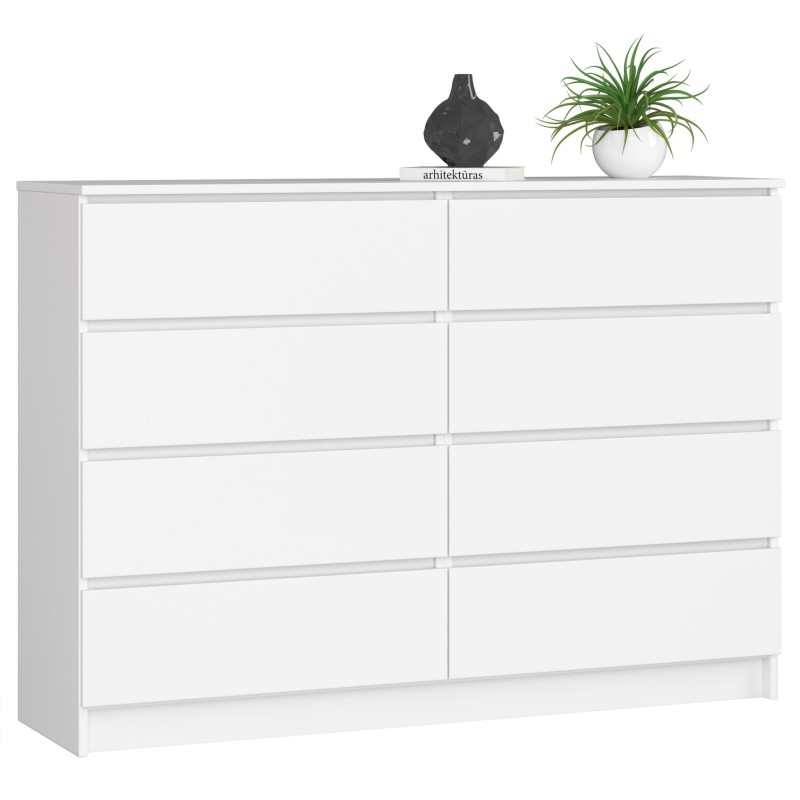 KOMODA K140 8SZ CLP BIAŁY KOMODA K140 8SZ CLP BIAŁY