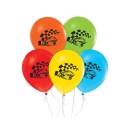 Car Racing Race balloon, 5 pcs 12 inch (30 cm)