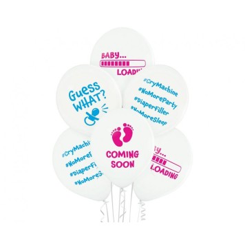 Baby Loading balloon, 6 pcs 12 inch (30 cm)