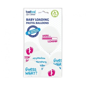 Baby Loading balloon, 6 pcs 12 inch (30 cm)