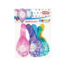 Baby Metallic Shower balloon, 5 pcs 12 inch (30 cm)