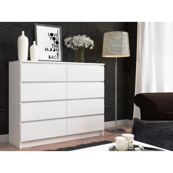 KOMODA K140 8SZ CLP BIAŁY