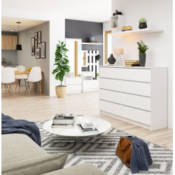 KOMODA K140 8SZ CLP BIAŁY
