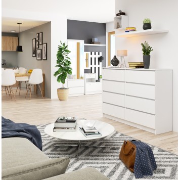 KOMODA K140 8SZ CLP BIAŁY