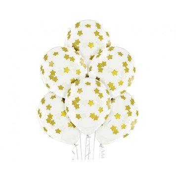 Colour Stars, Star Balloon, Balloon Set 6 pcs 30 cm (12 inch)