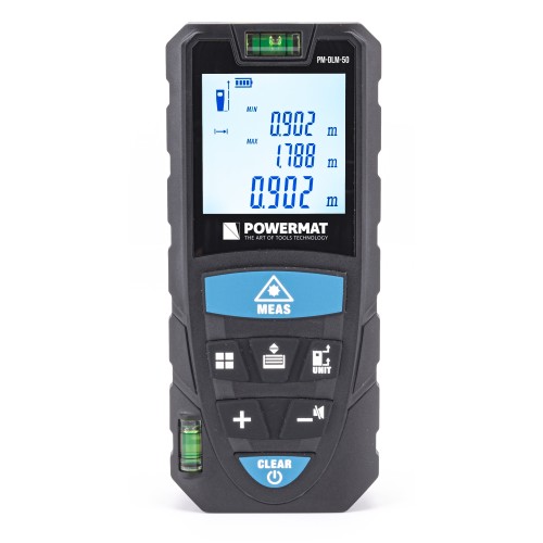 Cyfrowy dalmierz laserowy 50m PM-DLM-50