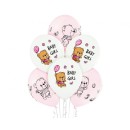Baby Cute Girl balloon, 6 pcs 12 inch (30 cm)