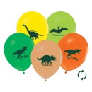 Dinosaur Dinosaurs, balloon, 5 pcs 12 inch (30 cm)